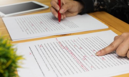 Editing and proofreading by a native speaker of German